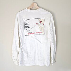 Simpleboy Straights Longsleeve - 2018 - White w/ Graphic - Sz M